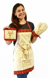 Zeige Details für Classic Scotland Stag Kitchen Set Bild von Classic Scotland Stag Kitchen Set