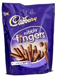 Zeige Details für Cadbury Nibbly Fingers 125g Bild von Cadbury Nibbly Fingers 125g