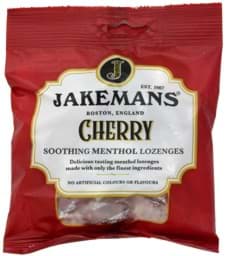 Zeige Details für Jakemans Cherry Menthol Sweets 73g Bild von Jakemans Cherry Menthol Sweets 73g