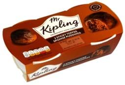 Zeige Details für Mr. Kipling Sticky Toffee Sponge Puddings 2 x 95g Bild von Mr. Kipling Sticky Toffee Sponge Puddings 2 x 95g