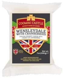Zeige Details für Coombe Castle Wensleydale Cheese with Cranberries 200g Bild von Coombe Castle Wensleydale Cheese with Cranberries 200g