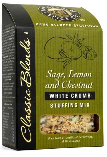 Bild von Shropshire Sage, Lemon and Chestnut Stuffing Mix 150g