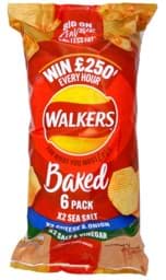 Bild von Walkers Baked Variety Potato Snacks 6x22g