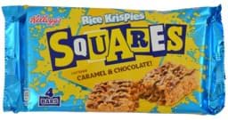 Bild von Kelloggs Rice Krispies Squares Caramel & Chocolate 4 x 36g