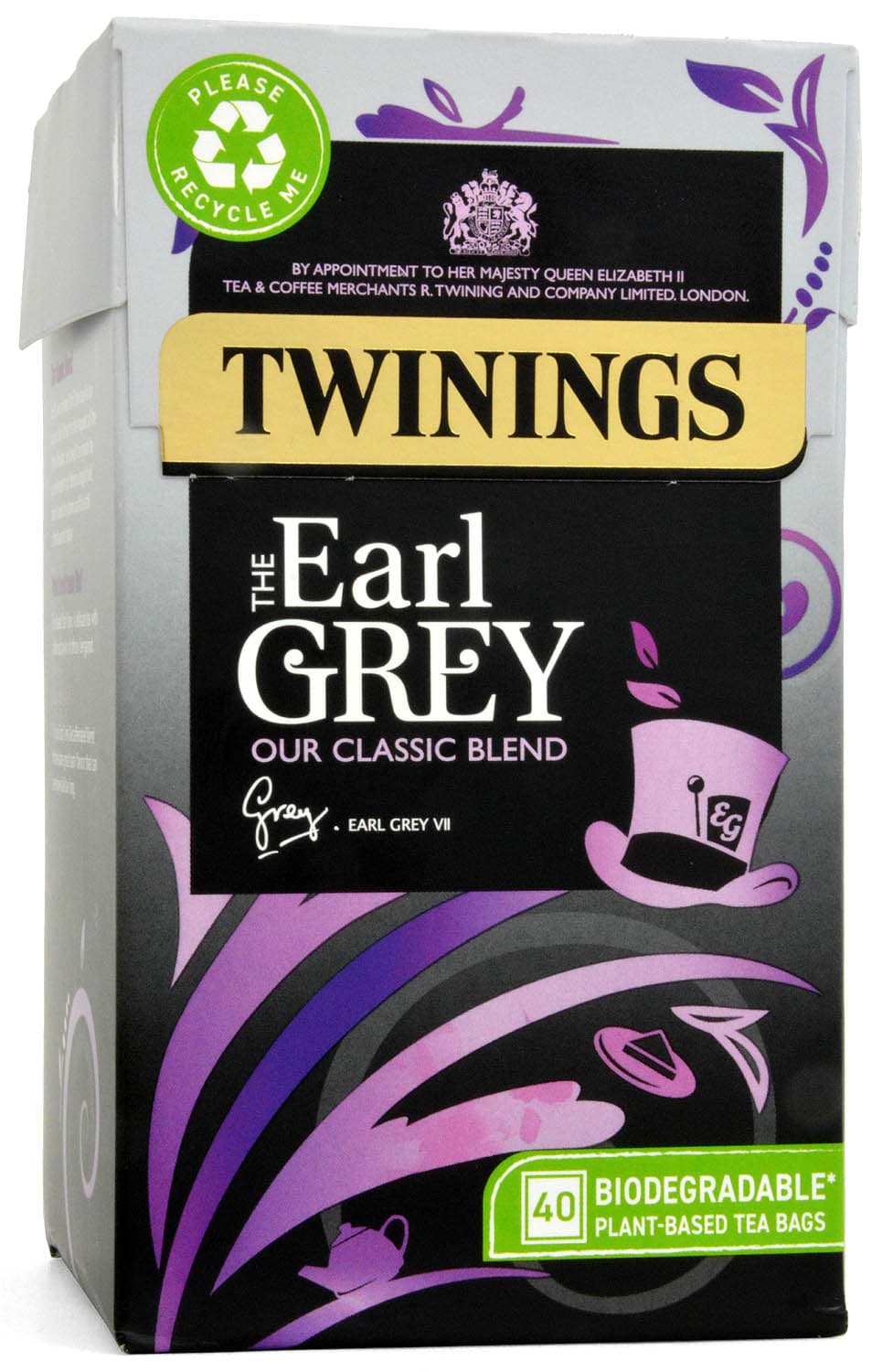 Picture of Twinings Earl Grey 40 Tea Bags 100g