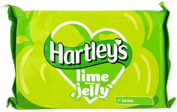 Bild von Hartleys Lime Jelly Tablet - Tablette für Wackelpudding, Limette