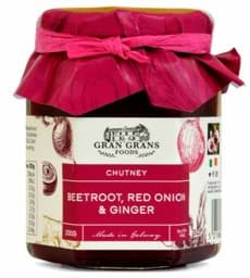 Bild von Gran Grans Foods Beetroot, Red Onion & Ginger Chutney 200g