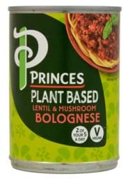 Bild von Princes Plant Based Vegane Bolognese 392g MHD 07/23