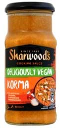Bild von Sharwoods Vegan Korma Cooking Sauce 420g MHD 05/23