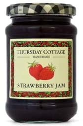 Bild von Thursday Cottage Strawberry Jam 340g - Erdbeere
