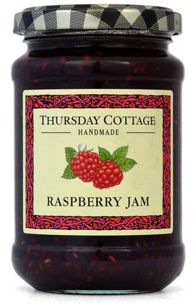 Bild von Thursday Cottage Raspberry Jam 340g - Himbeere