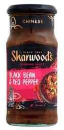 Picture of Sharwoods Cantonese Black Bean & Red Pepper Cooking Sauce 425g