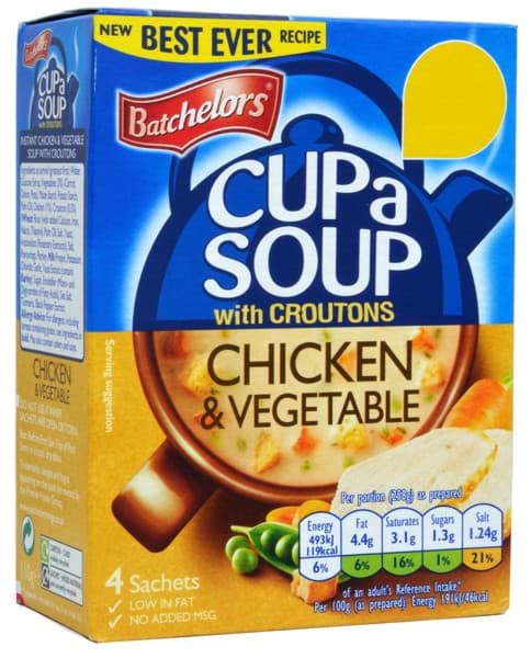 Bild von Batchelors Cup a Soup Chicken & Vegetable
