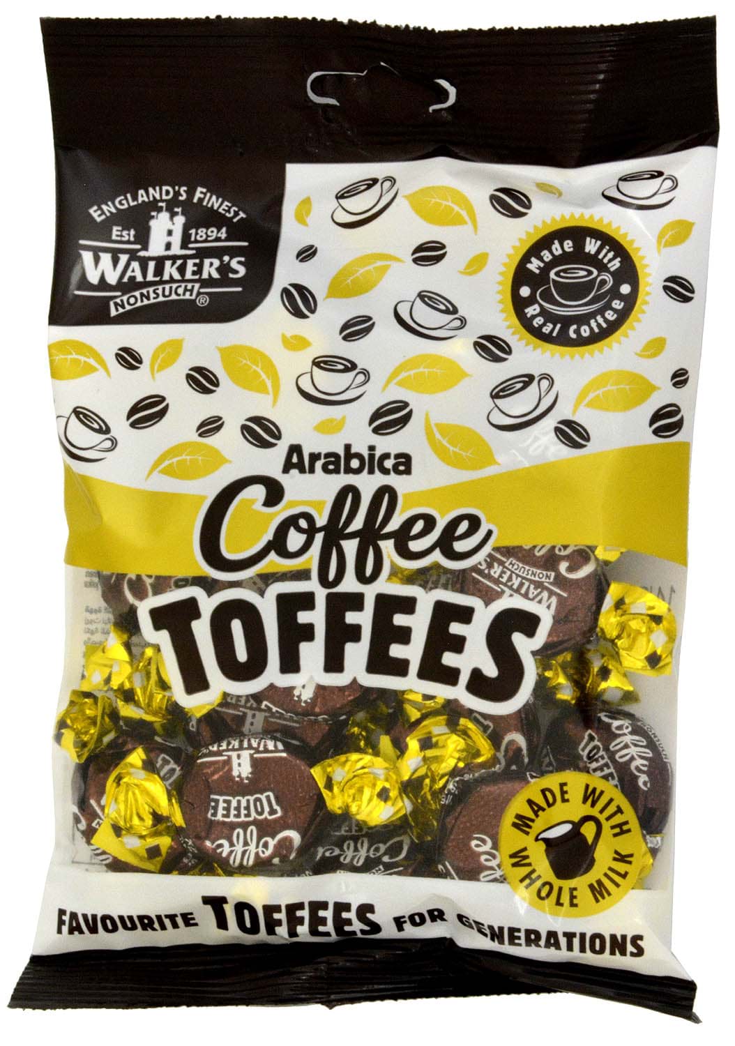 Picture of Walkers Nonsuch Arabica Coffee Toffees 150g