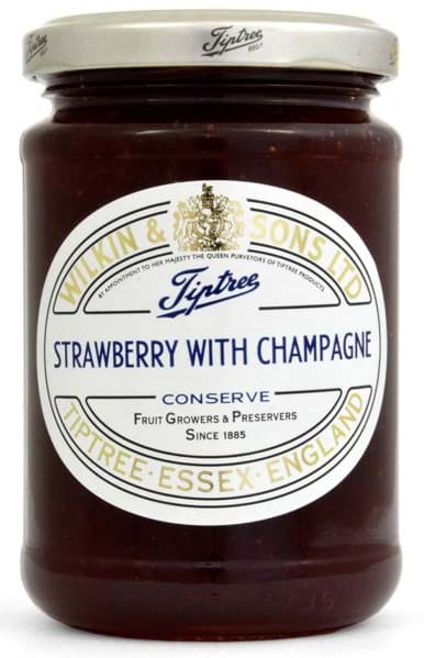 Bild von Wilkin & Sons Strawberry with Champagne Conserve - Erbeer & Champagner