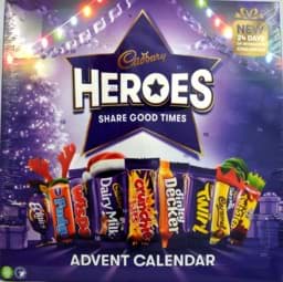 Bild von Cadbury Heroes Advent Calendar 230g