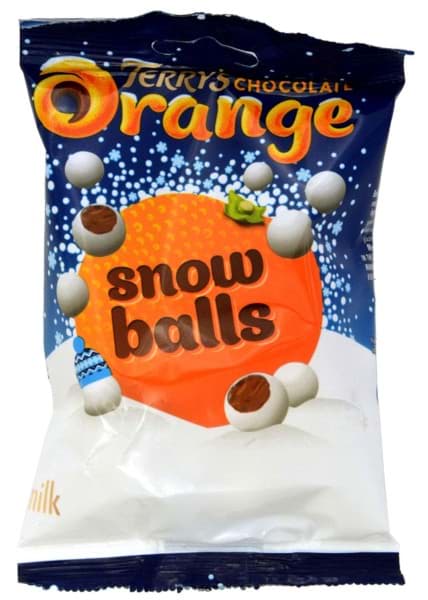 Bild von Terrys Chocolate Orange Snowballs 70g