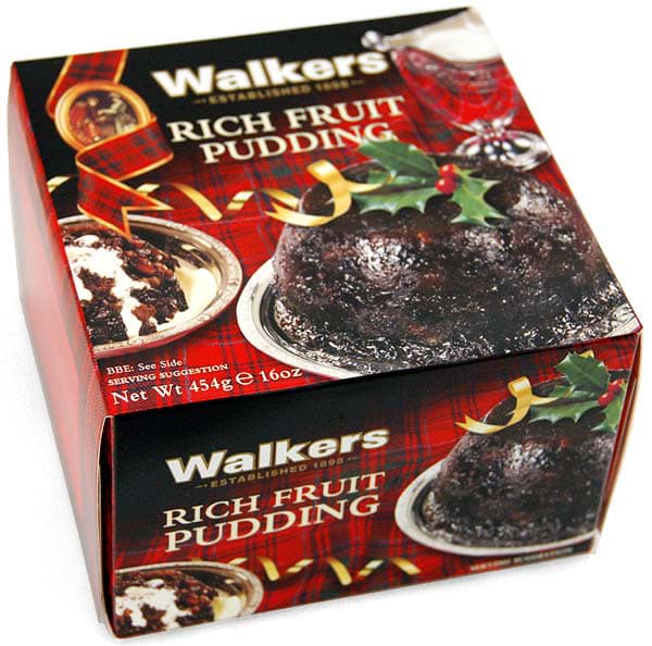 Picture of Walkers Christmas Pudding Rich Fruit 454g