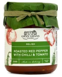 Bild von Gran Grans Foods Roasted Red Pepper with Chilli & Tomato Relish 210g