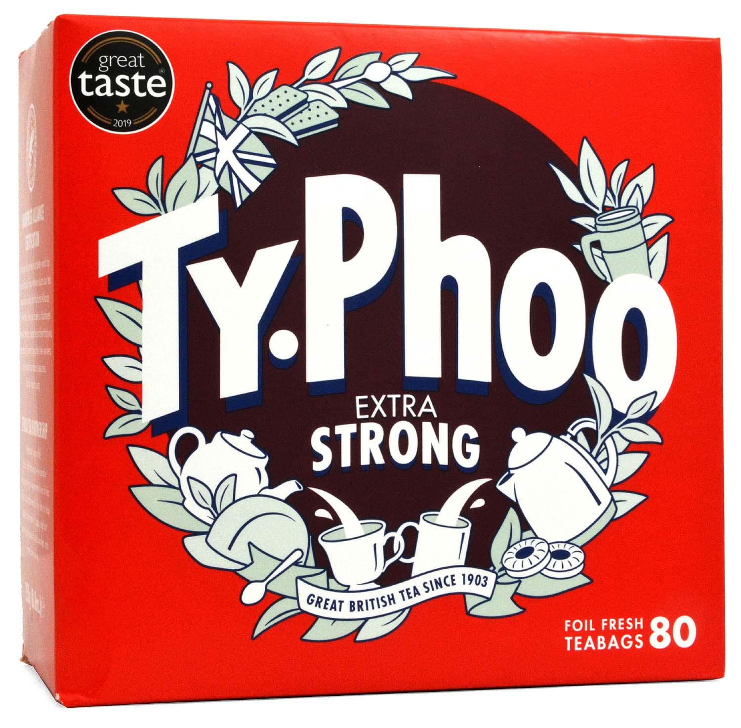 Picture of Typhoo Extra Strong 80 Teebeutel 250g