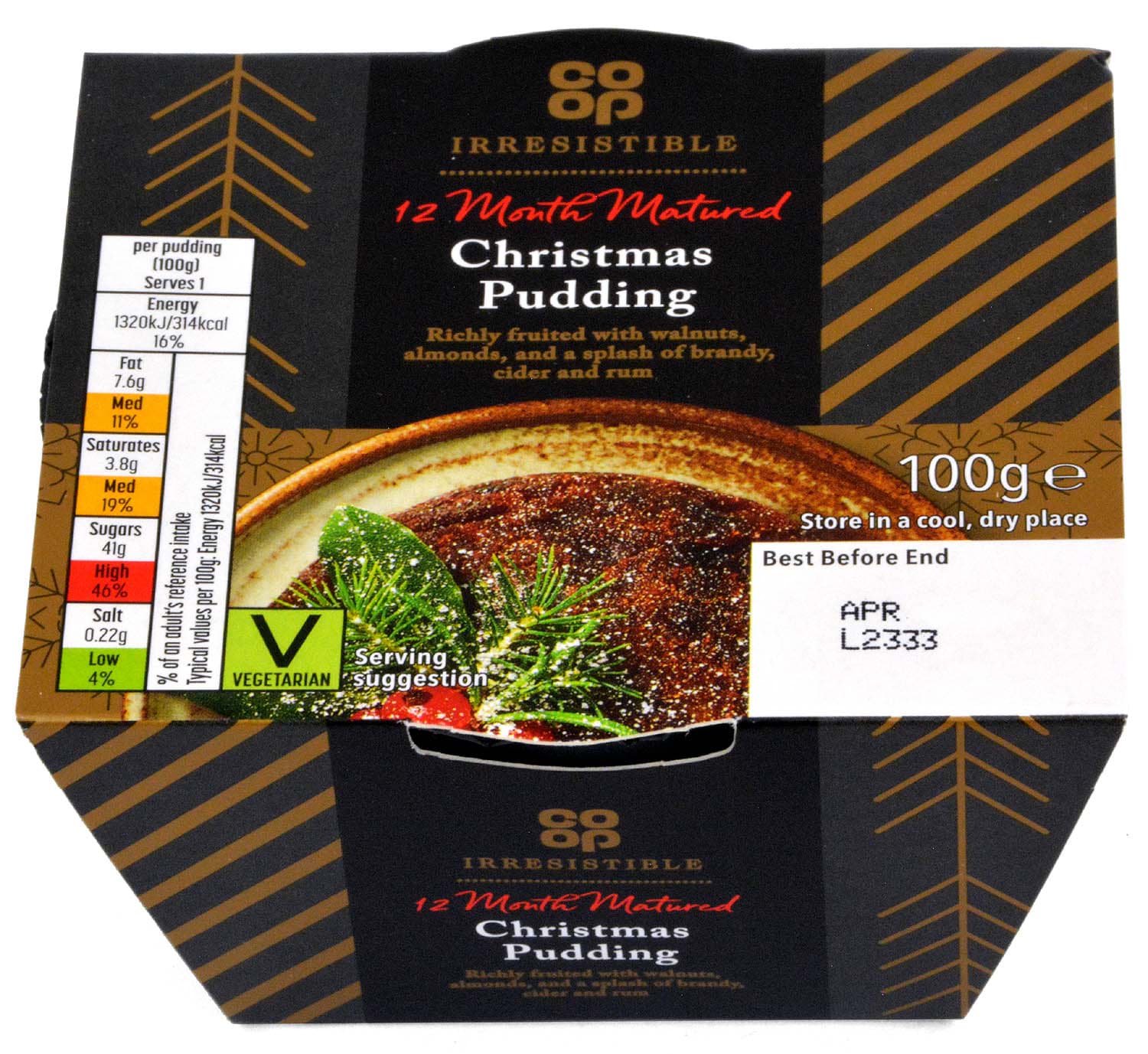 Picture of Co-op Christmas Pudding 12 Month Matured 100g