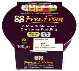 Bild von Co-op Free From Christmas Pudding 100g