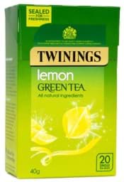 Bild von Twinings Lemon Green Tea 20 Teebeutel