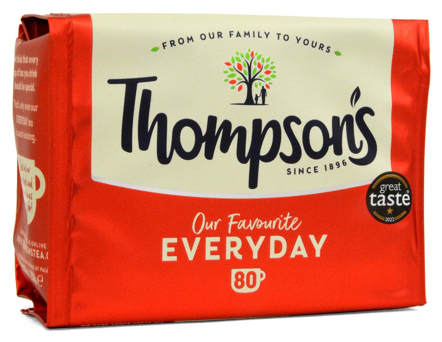 Picture of Thompsons Everyday Tea 80 Tea Bags 250g