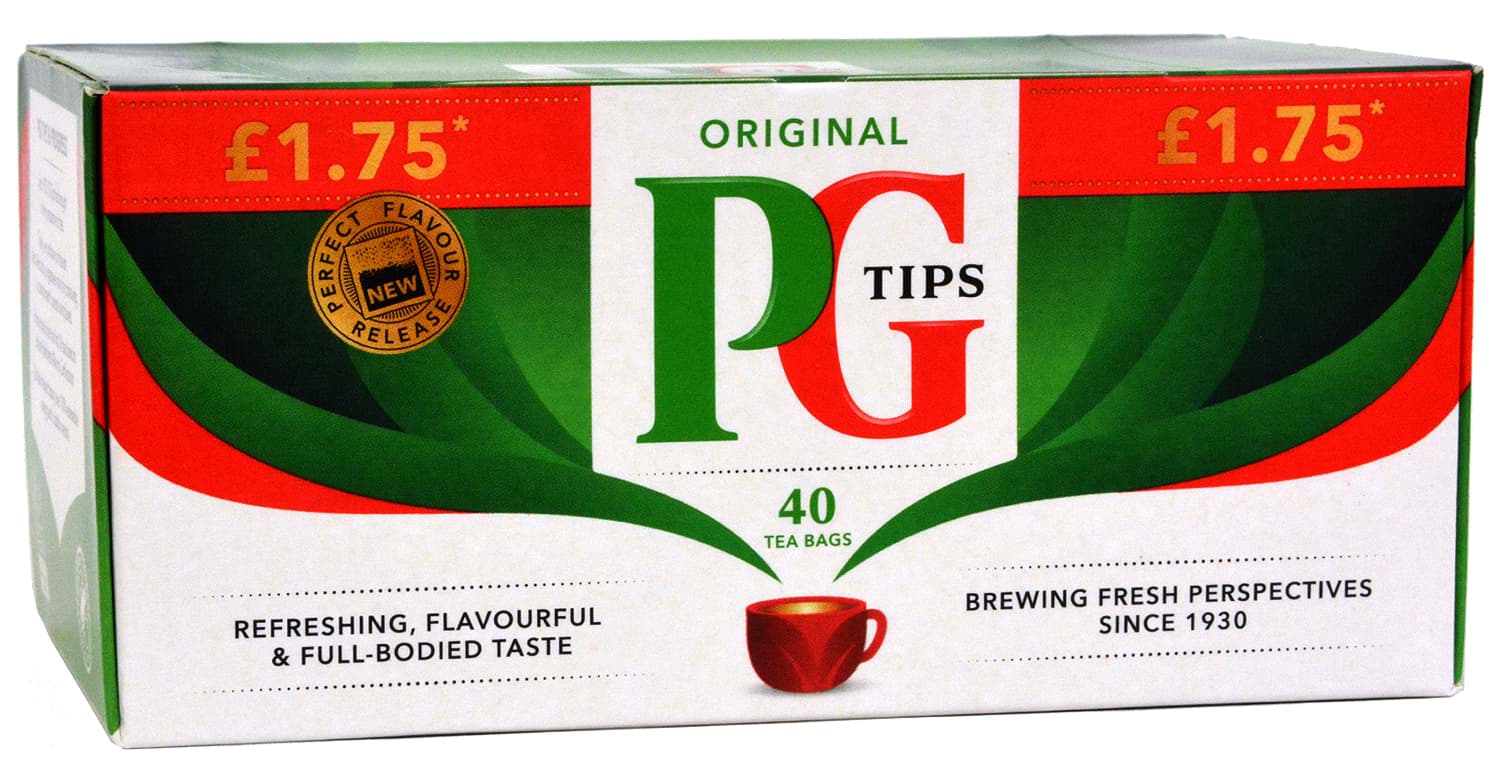 Picture of PG Tips 40 Tea Bags - 116g