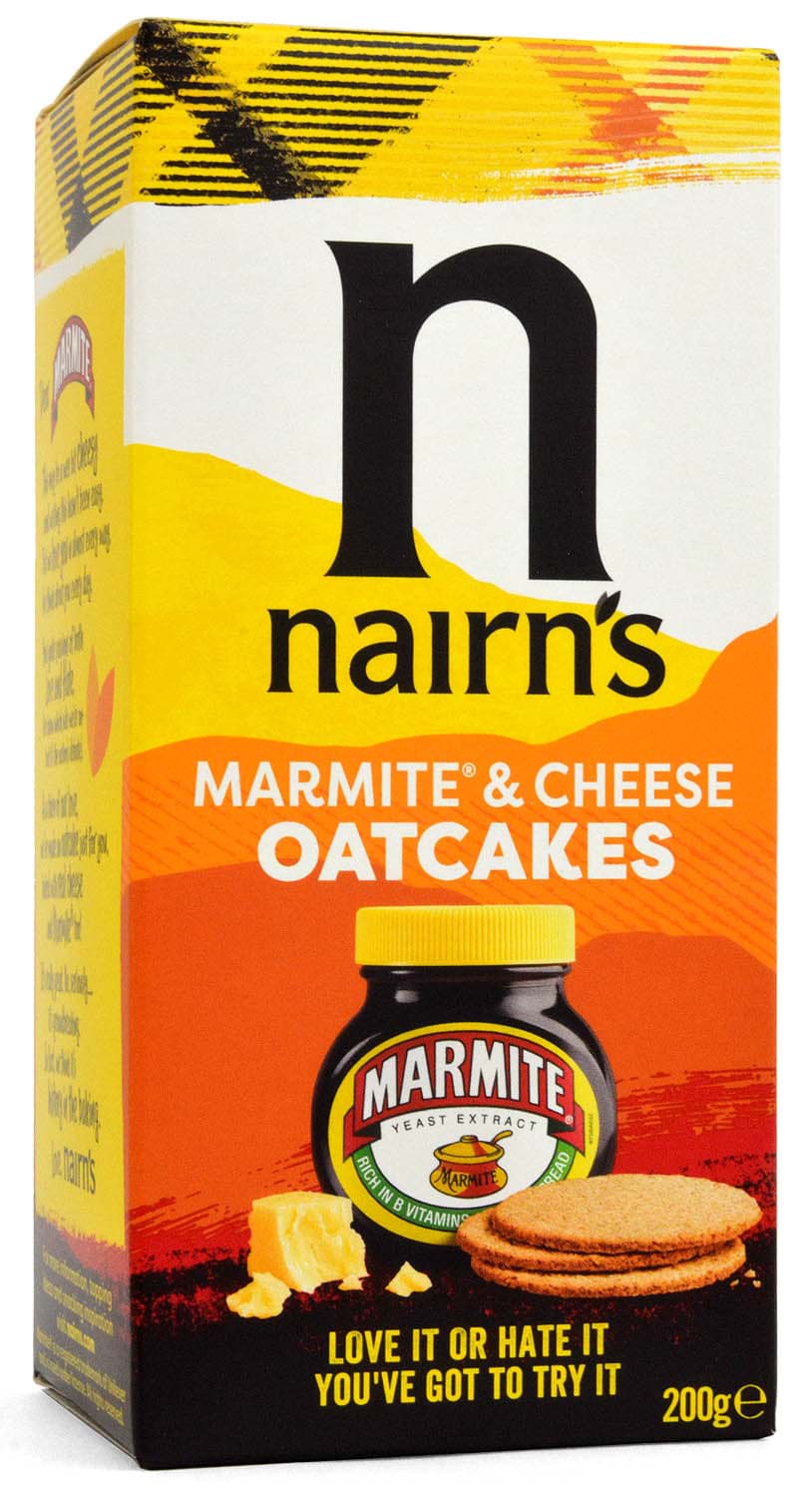 Picture of Nairns Marmite & Cheese Oatcakes 200g