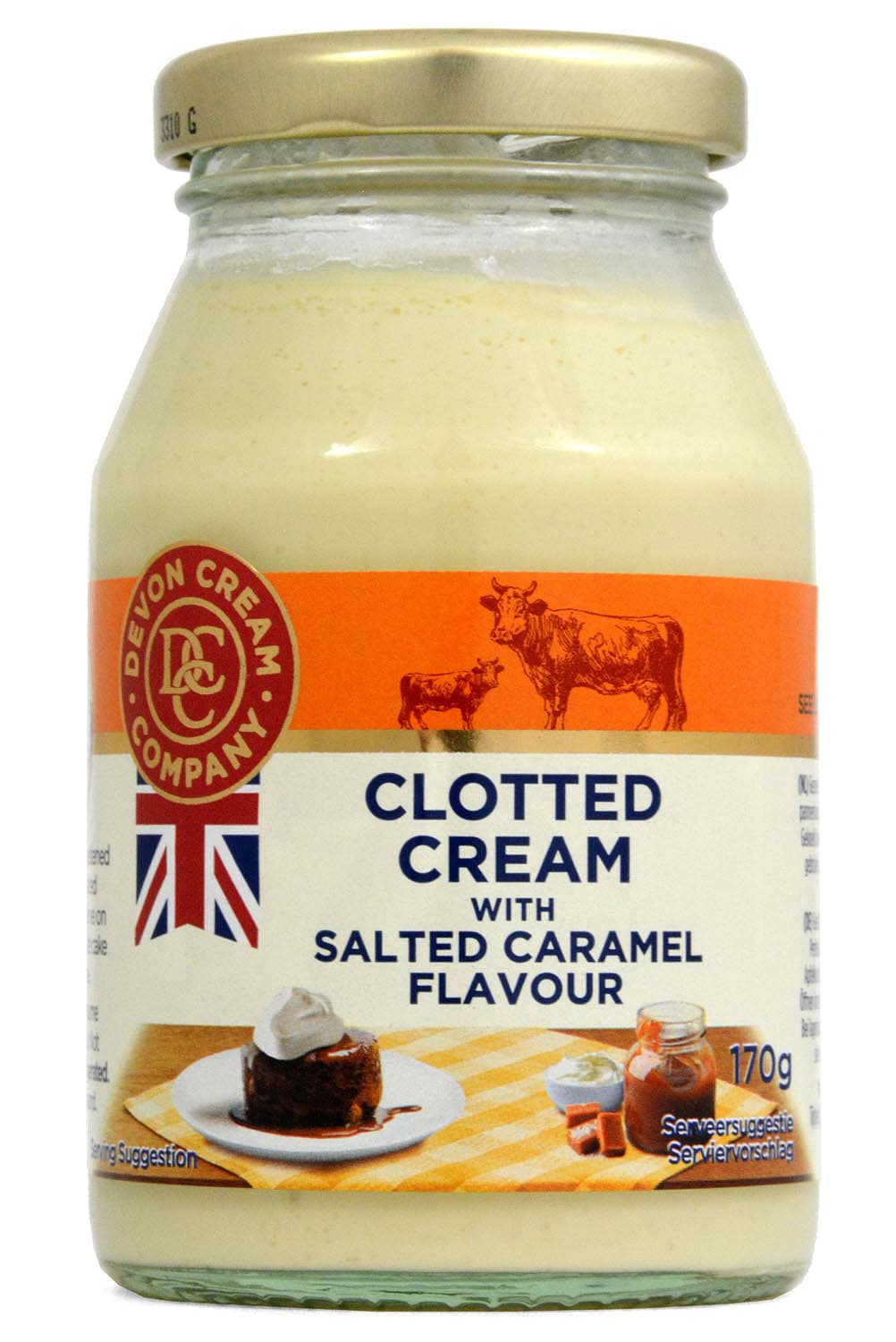 Picture of Clotted Cream with Salted Caramel Flavour 170g