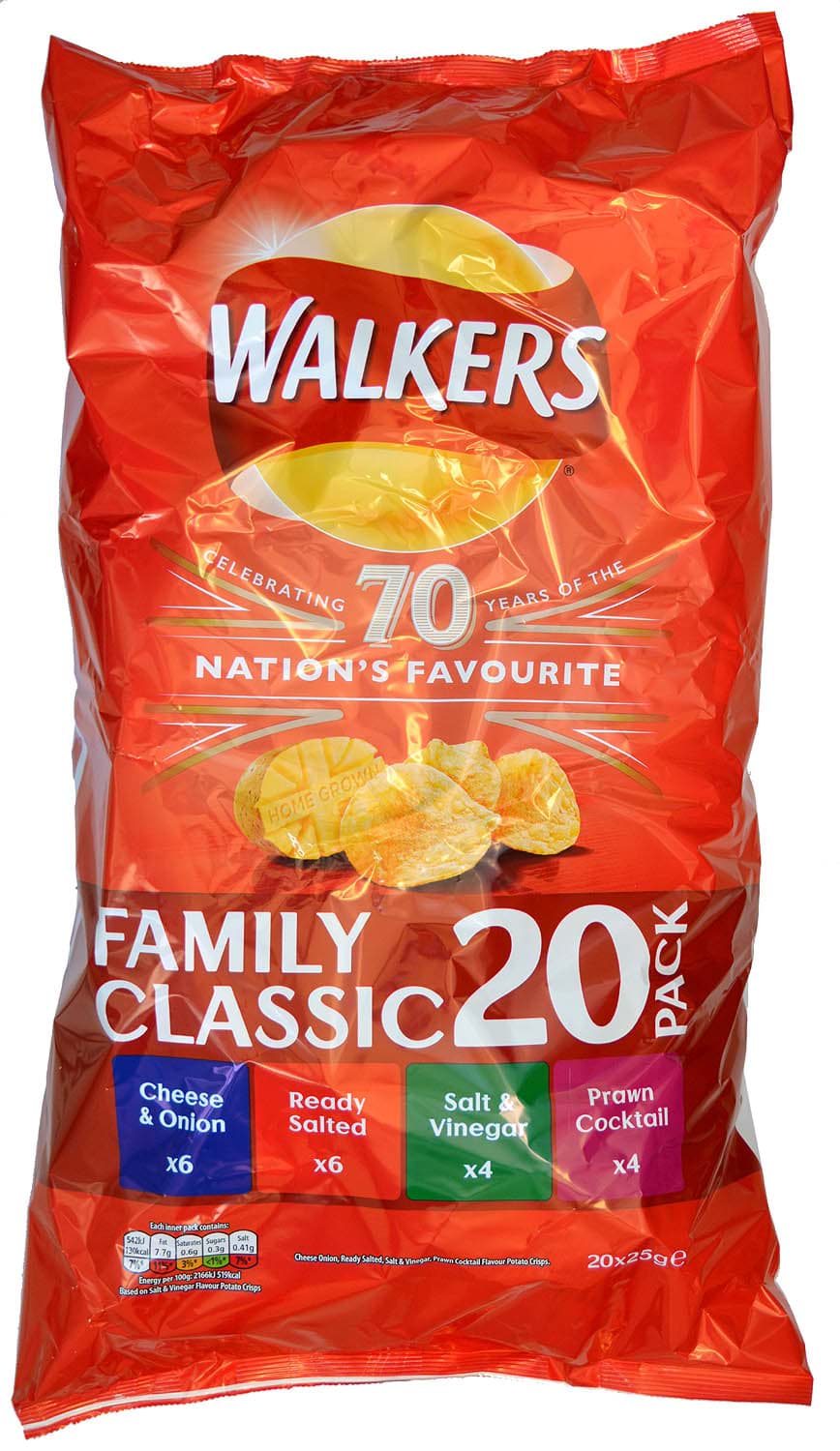 Picture of Walkers 20-pack Variety Crisps
