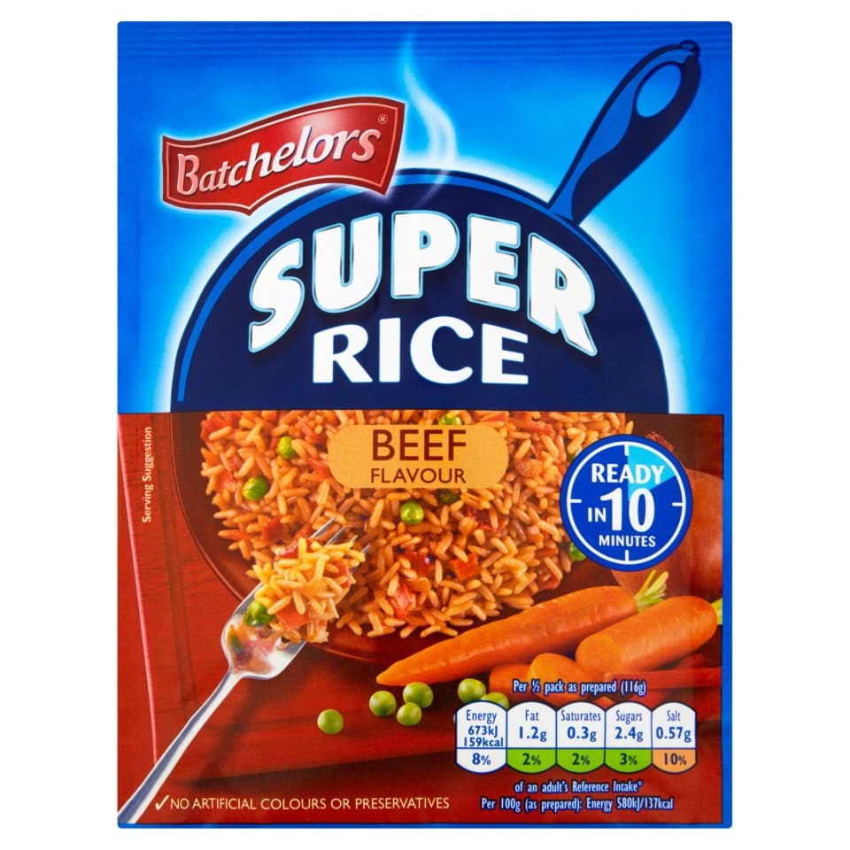 Picture of Batchelors Super Rice Beef Flavour