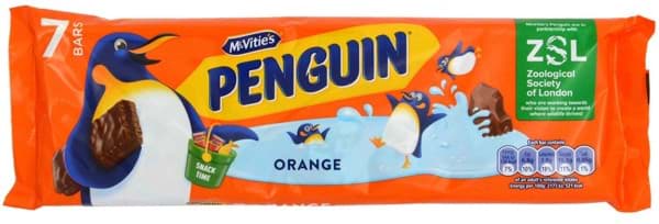Bild von McVities Penguin Orange 7 x 24,6g