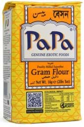 Bild von PaPa Gram Flour 1 kg Kichererbsenmehl