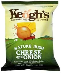 Picture of Keoghs Cheese and Onion Crisps 45g