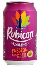 Bild von Rubicon Sparkling Passion Juice Drink 330ml