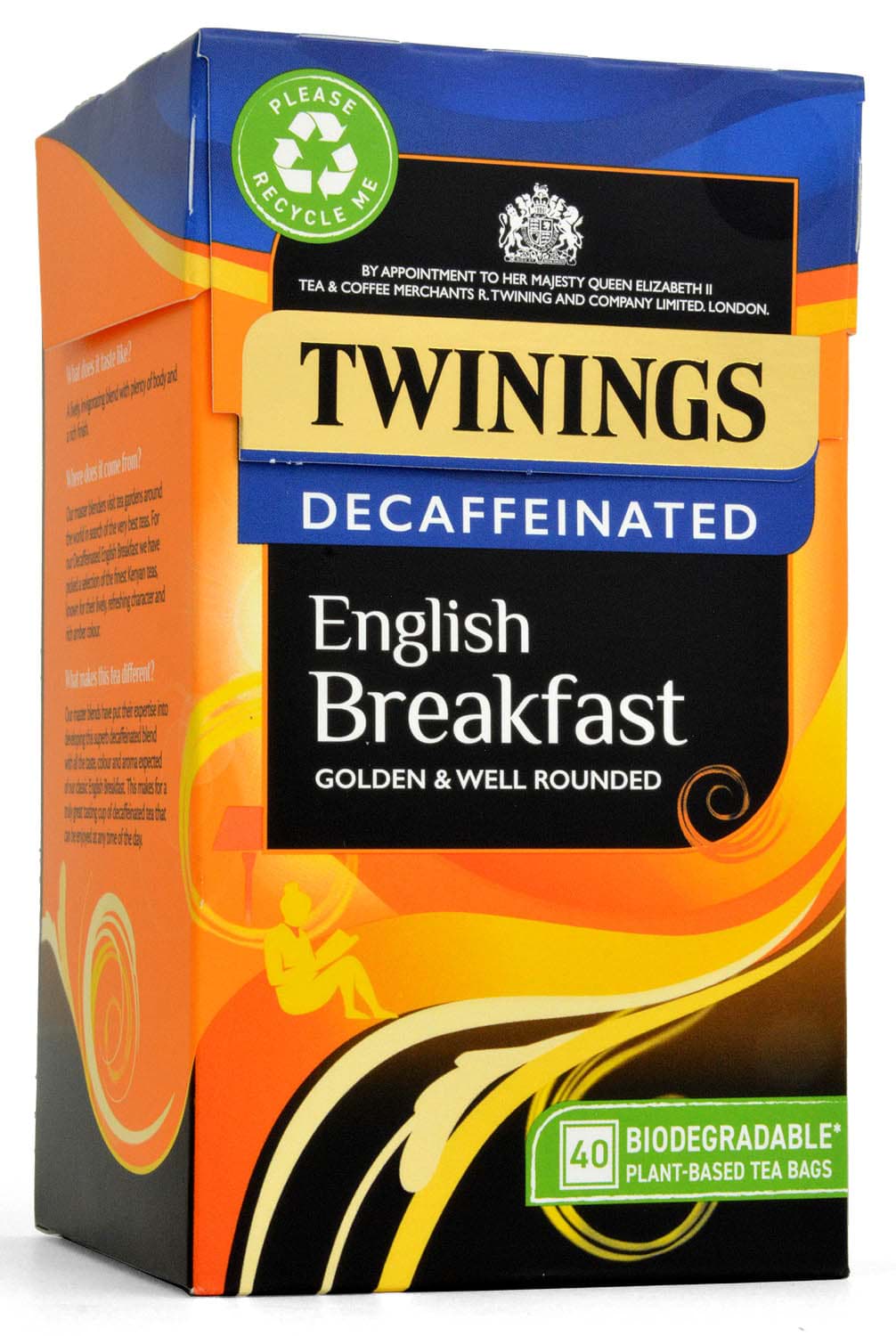 Bild von Twinings English Breakfast Decaffeinated 40 Bags 109g