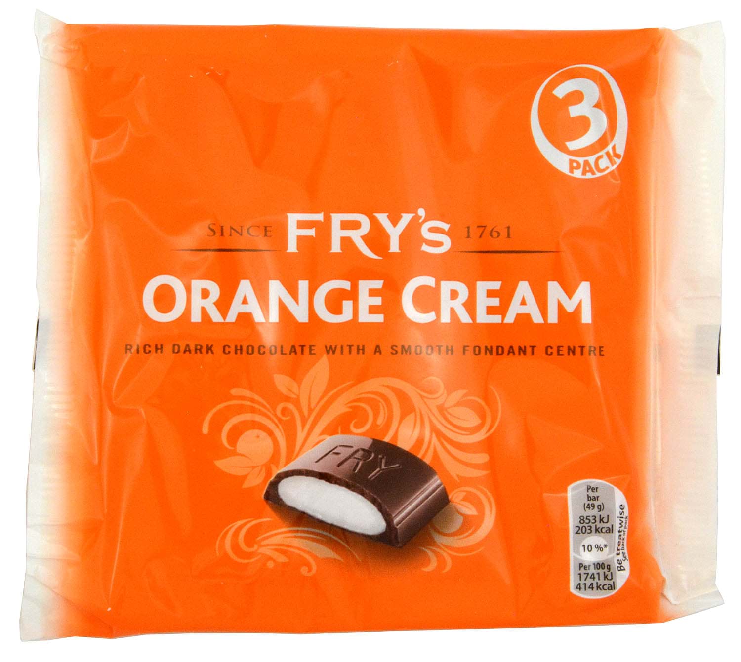 Bild von Frys Orange Cream 3 x 49g
