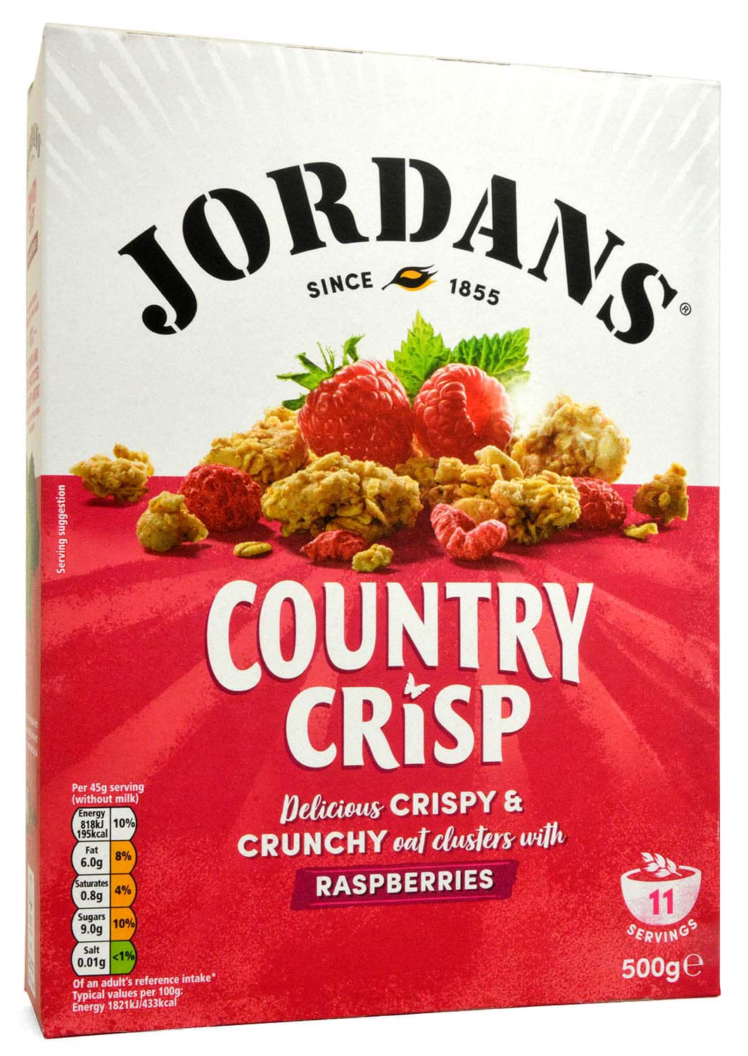 Bild von Jordans Country Crisp Raspberries 500g