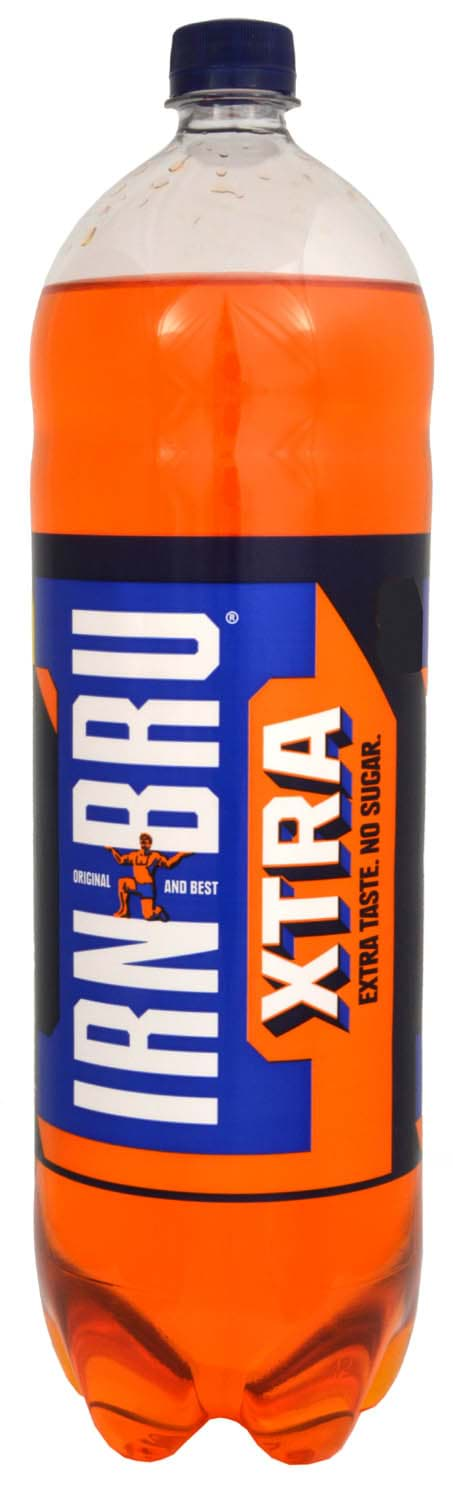 Bild von Barr Irn-Bru Xtra ohne Zucker Flasche 2 Liter