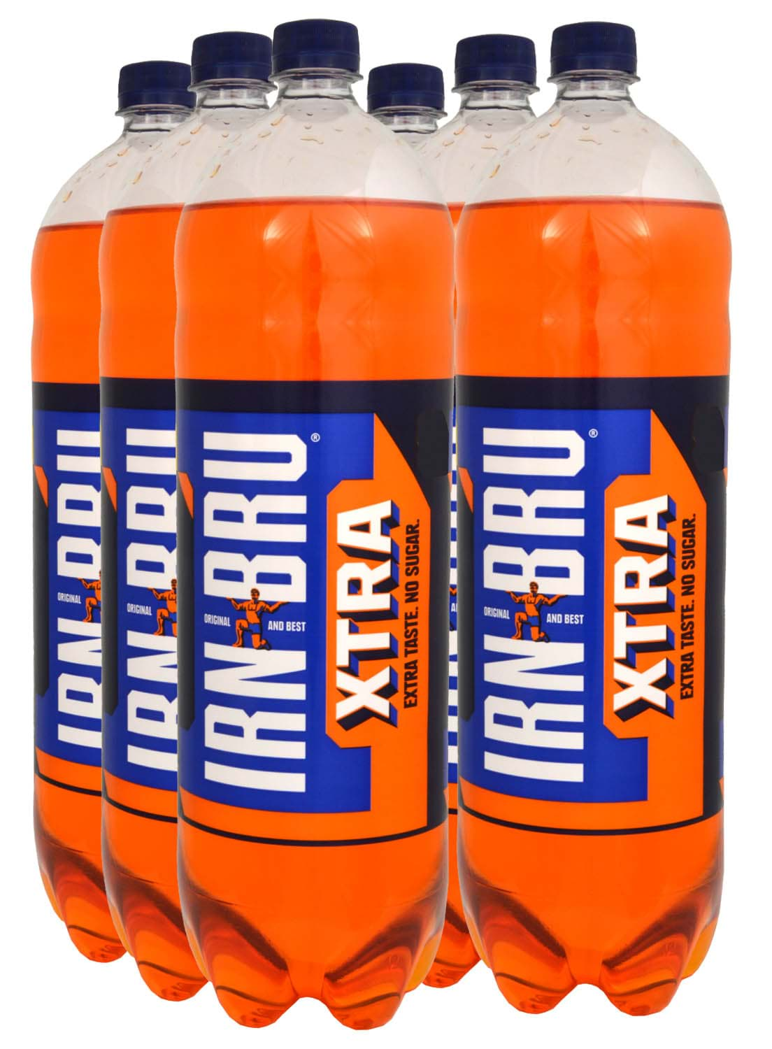 Bild von Barr Irn-Bru Xtra Sugar Free 6er-Tray 6x2 Liter