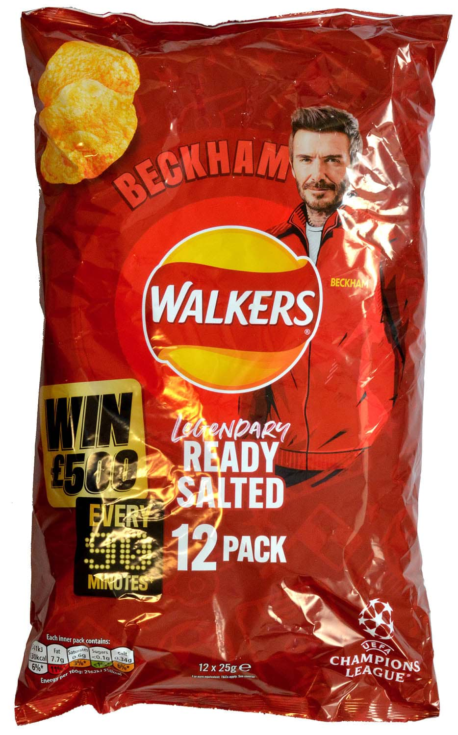 Bild von Walkers Ready Salted, 12 x 25g Pack MHD 10.8.24