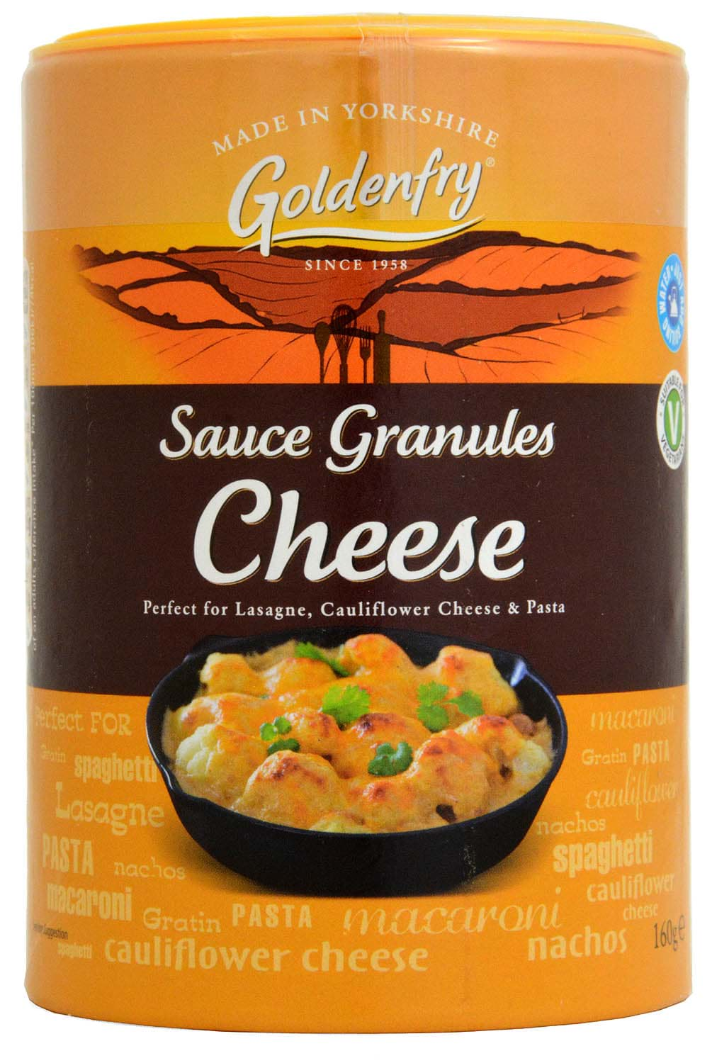 Bild von Goldenfry Cheese Sauce Granules 160g