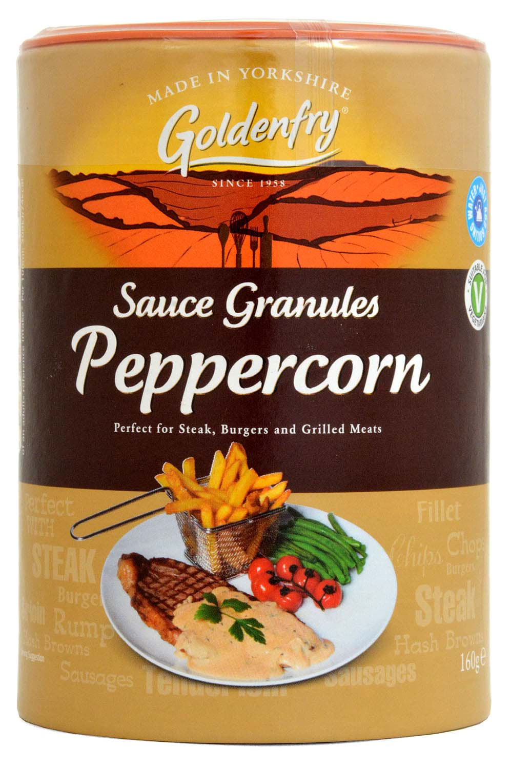 Bild von Goldenfry Peppercorn Sauce Granules 160g