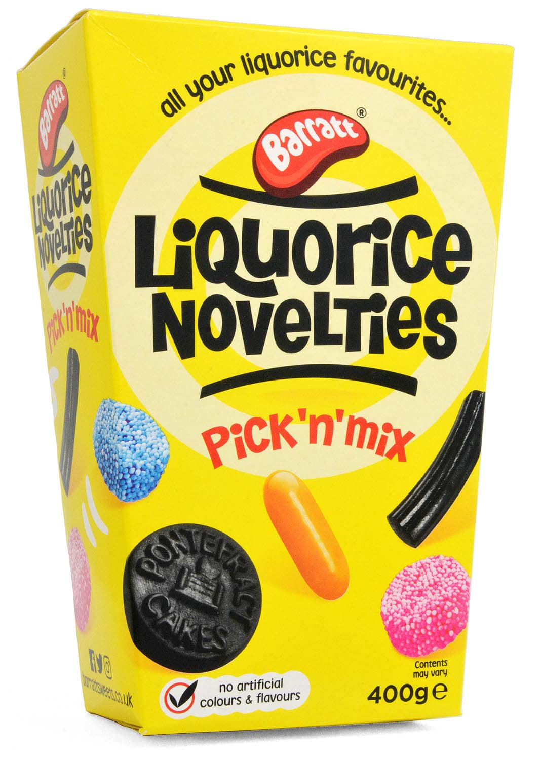 Bild von Barratt Liquorice Novelties 400g