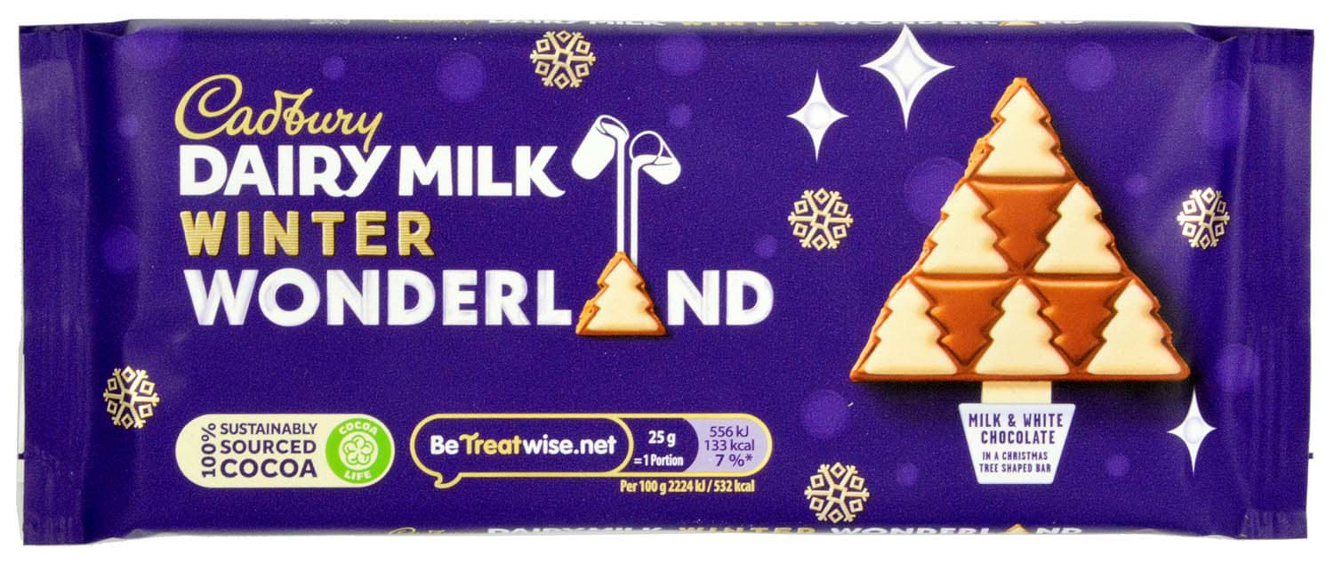 Bild von Cadbury Dairy Milk Winter Wonderland Edition 100g