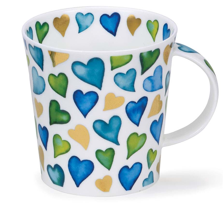 Bild von Dunoon Lomond Lovehearts Blue by Caroline Bessey