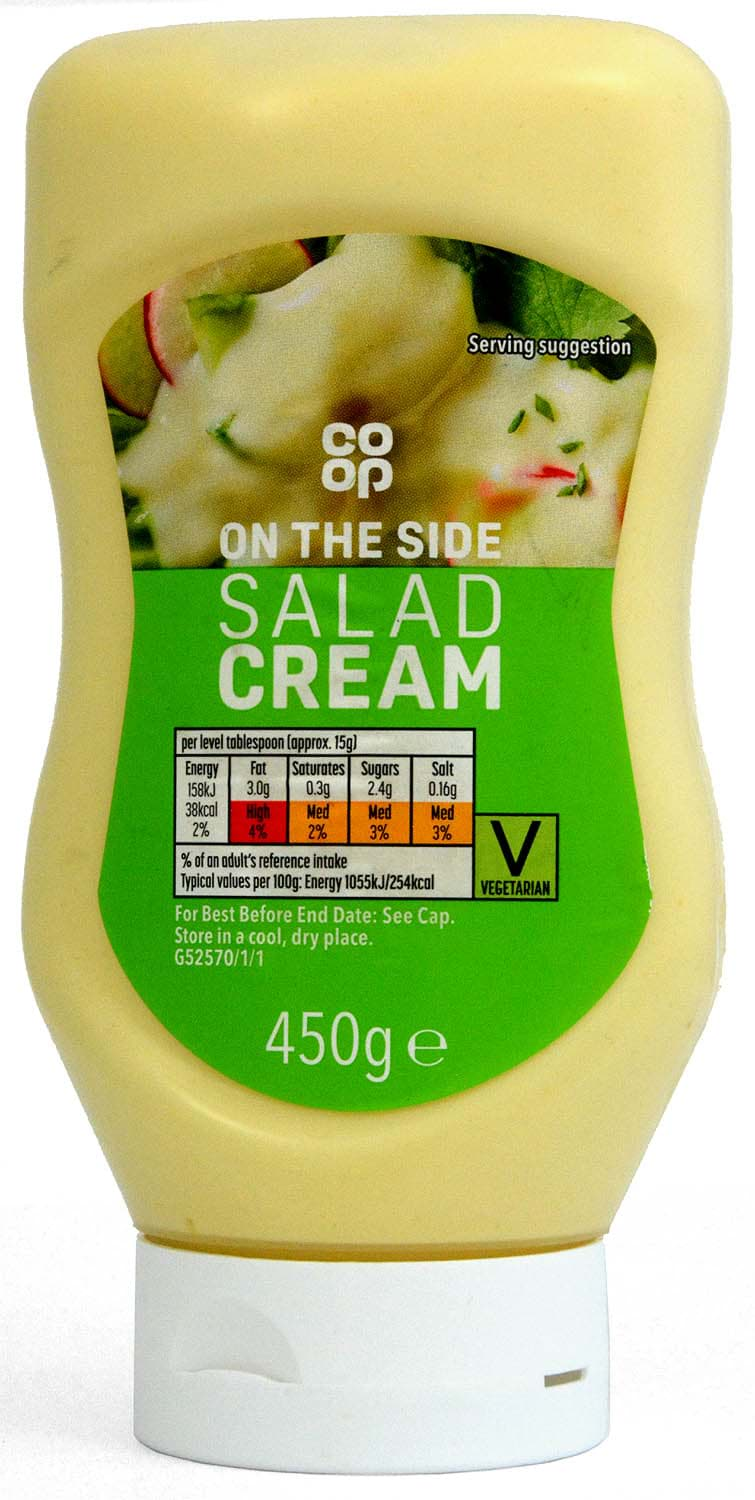 Bild von Co-op Salad Cream 450g