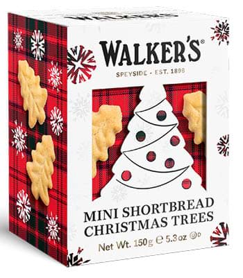 Bild von Walkers Mini Shortbread Christmas Trees 150g